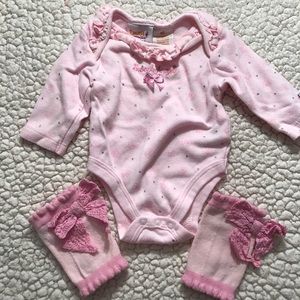 Truly Scrumptious long sleeve body suit.